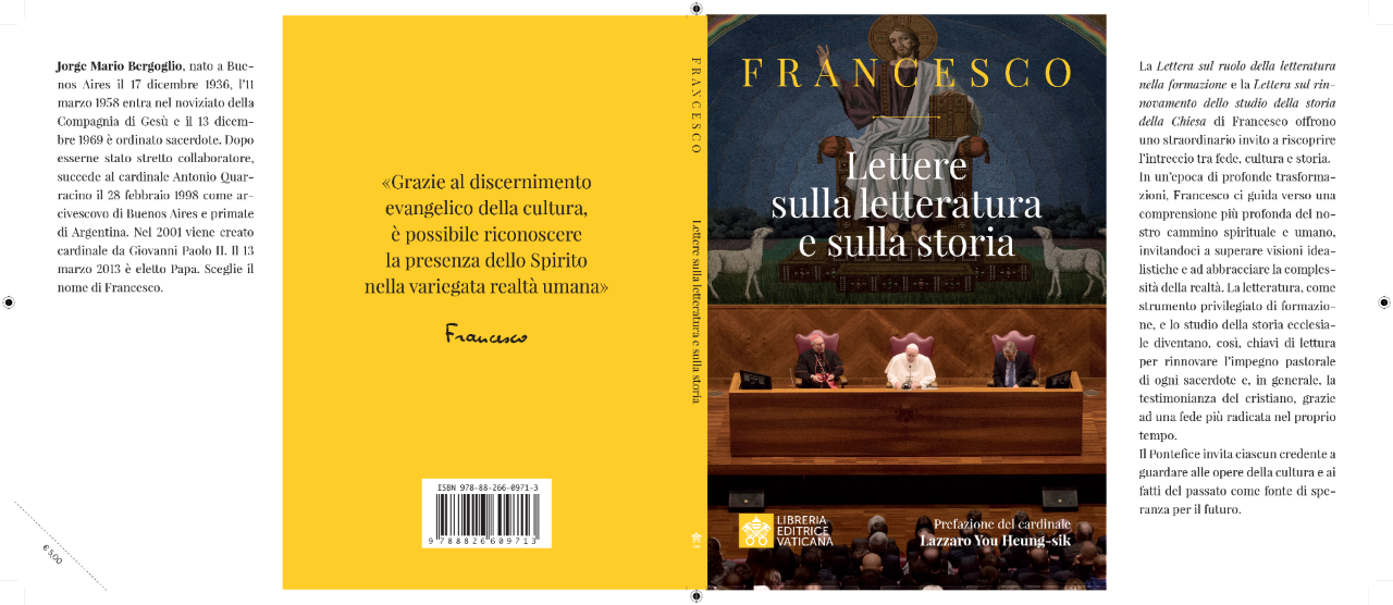 Pubblicazione: Lettere di Papa Francesco sulla letteratura e sulla storia.